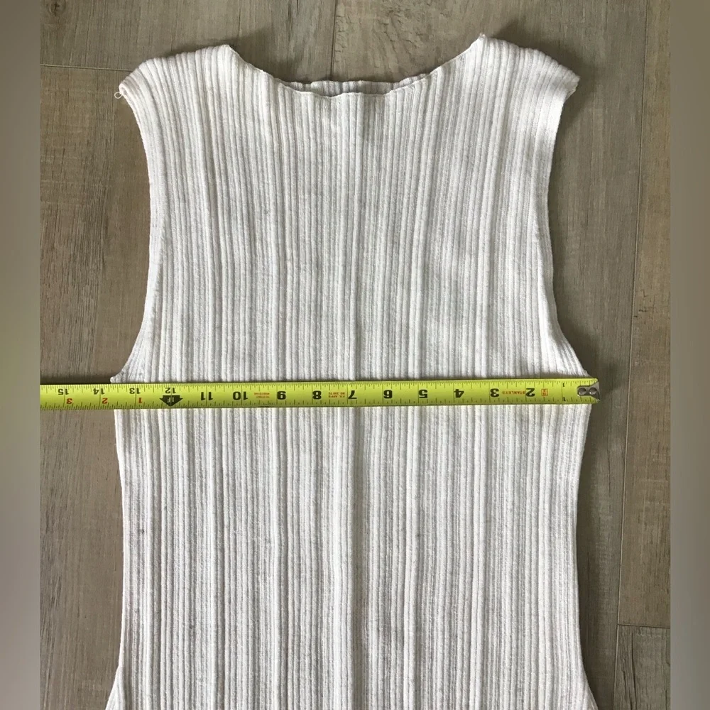 A New Day Maxi‎ Dress Womens Large Washed Ribbed Sleeveless
